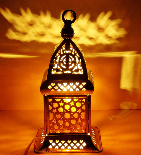 Moroccan Brass Table Lamp Shades